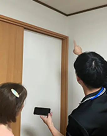 調査時に撮影した写真をもとにお話し