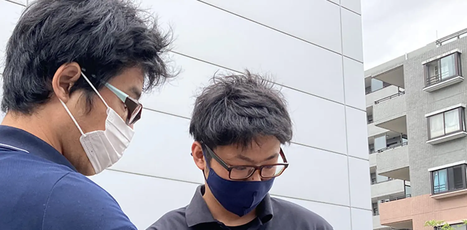 専門スタッフによる対応