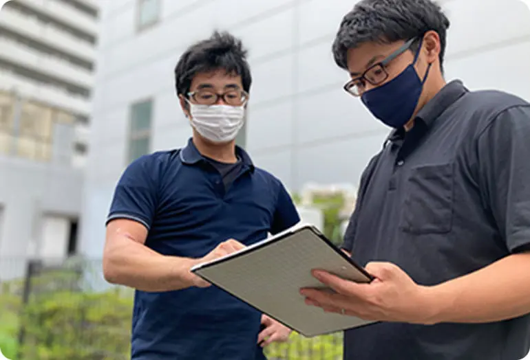 年密な打ち合わせ