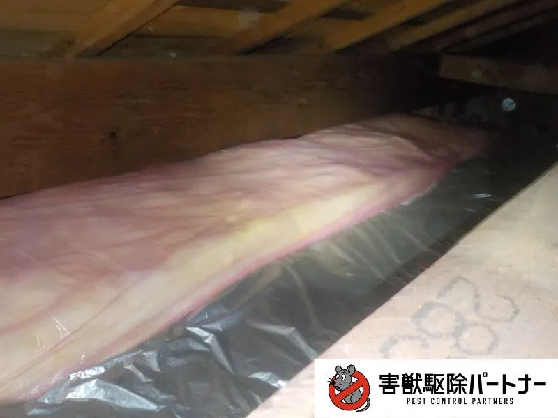 新規断熱材敷設