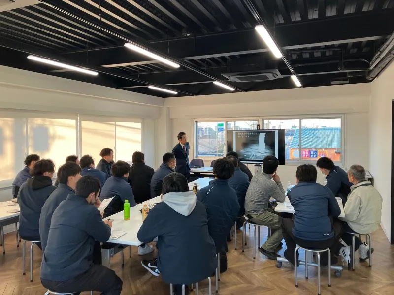 害獣駆除パートナーの社内研修