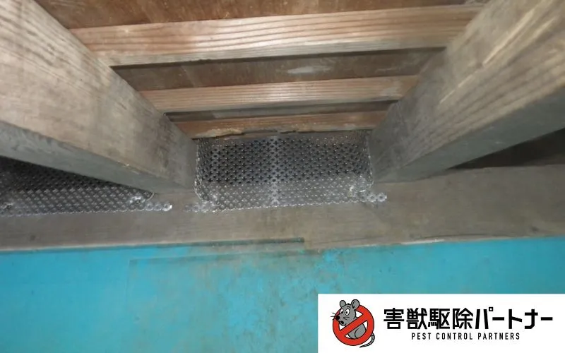 穴塞ぎ施工後②